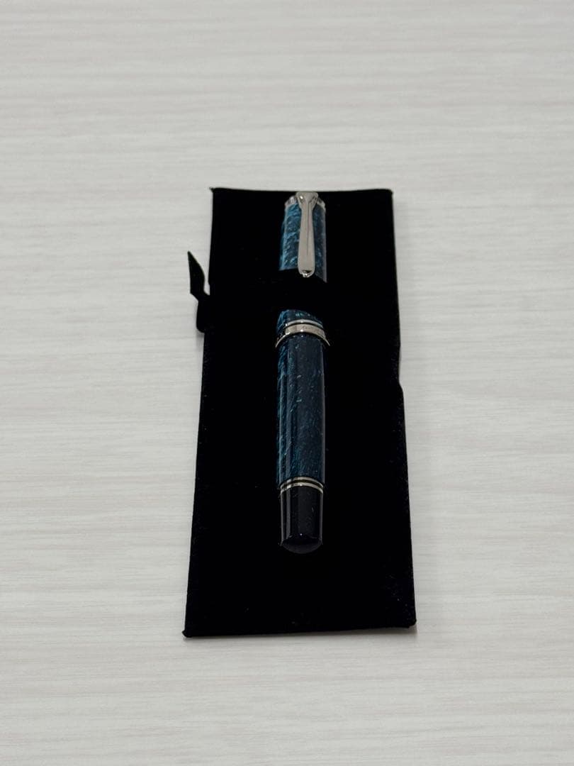 【超希少品】ペリカン　スーベレーン　M８０５　F　オーシャンスワール