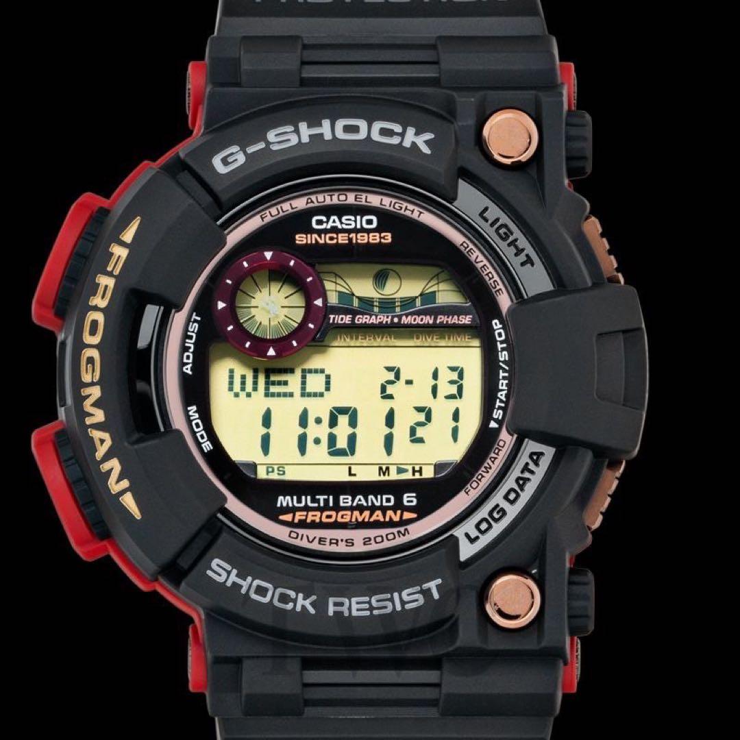 【美品】G-SHOCK フロッグマン 35周年 GWF-1035F-1JR