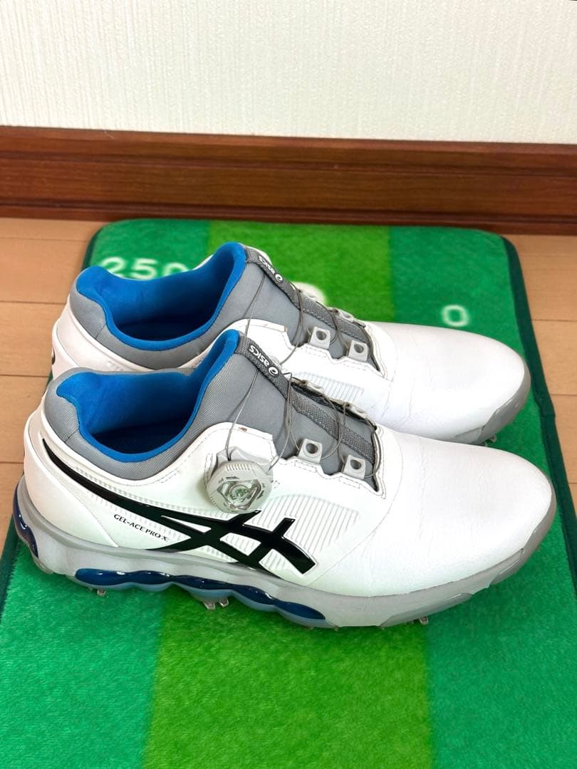 【美品】asics ゲルエース プロ X BOA ゴルフシューズ 24.5cm