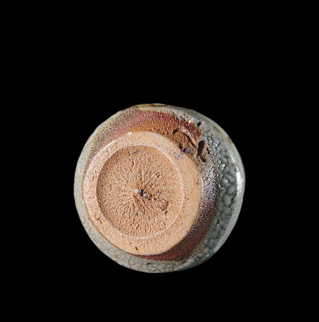 唐津焼 丸田宗彦 絵唐津ぐい呑 共箱、共布、栞、全揃い #ぐい呑 #ぐい呑み