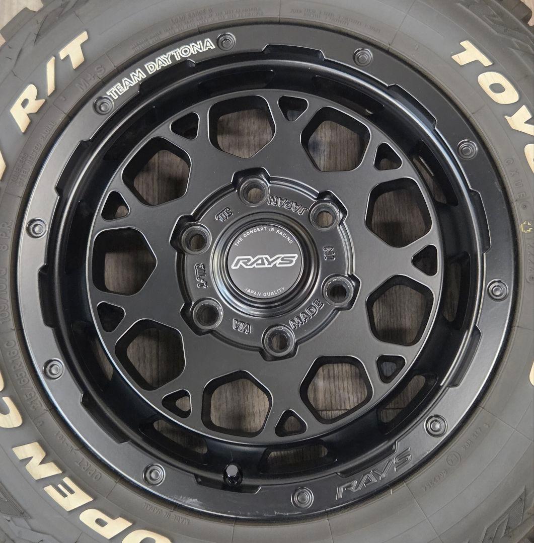 トーヨータイヤ オープンカントリー RAYS チームデイトナ 4本セット