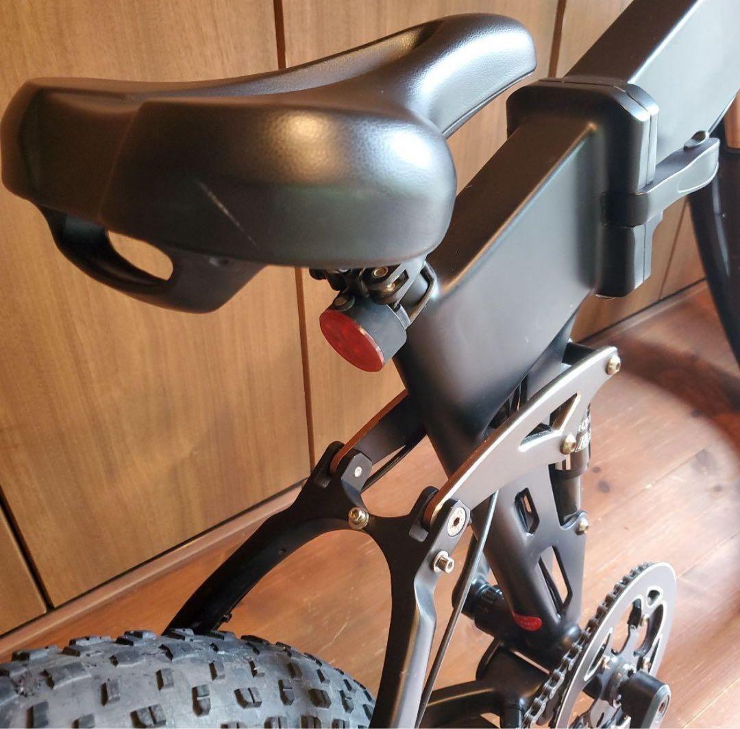 Ebike MOVE X 折りたたみ 電動バイク ファットタイヤ　オプション付き