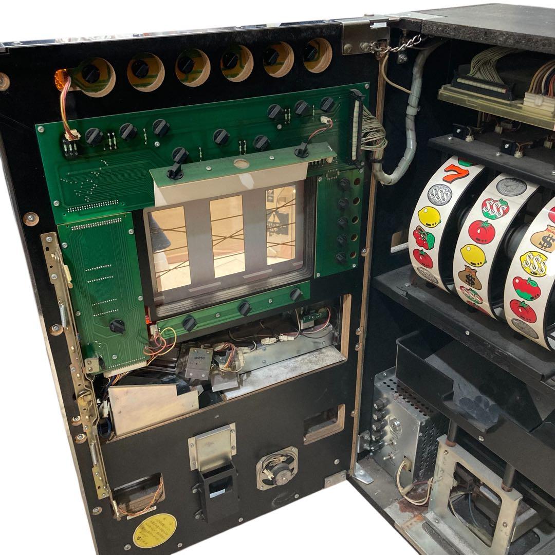 パチスロ実機　初代 Reno リノ 3号機　ニイガタ電子精機　レトロ台