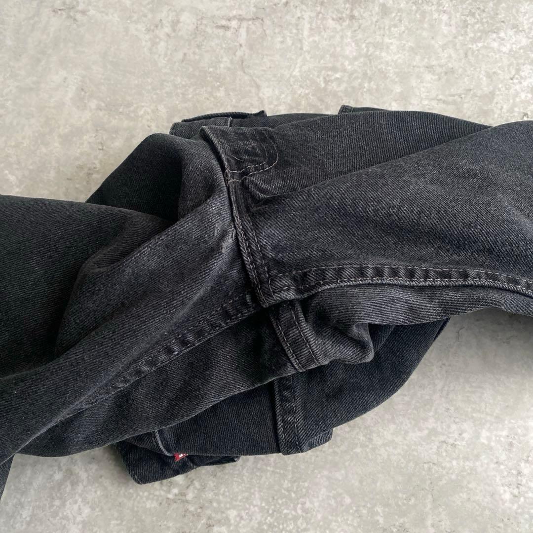 00s Levis 517 ブラック デニム パンツ USA製 W36 L34
