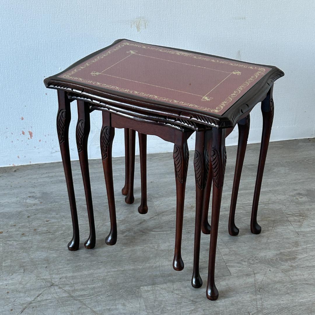 イギリス アンティーク家具 ネストテーブル 1950年頃 868A