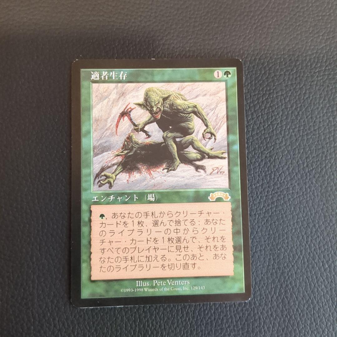 適者生存　エンチャントカード マジック：ザ・ギャザリング