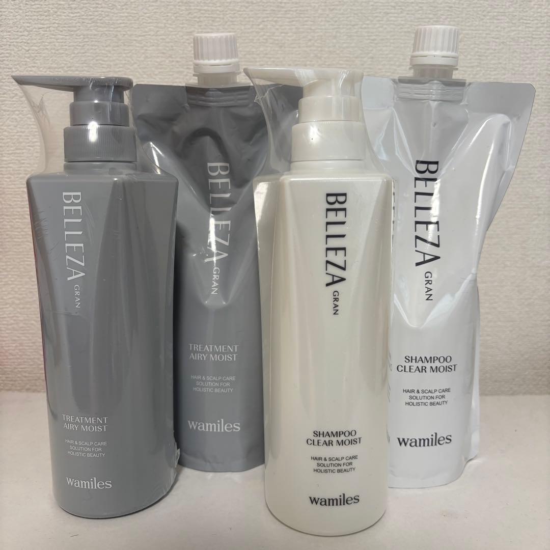 ワミレス　BELLEZ シャンプー トリートメント 本体&リフィル