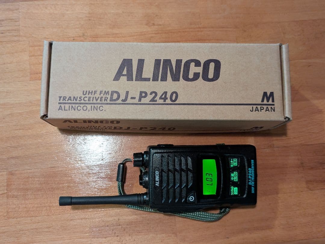 ALINCO DJ-P240M 特定小電力トランシーバー
