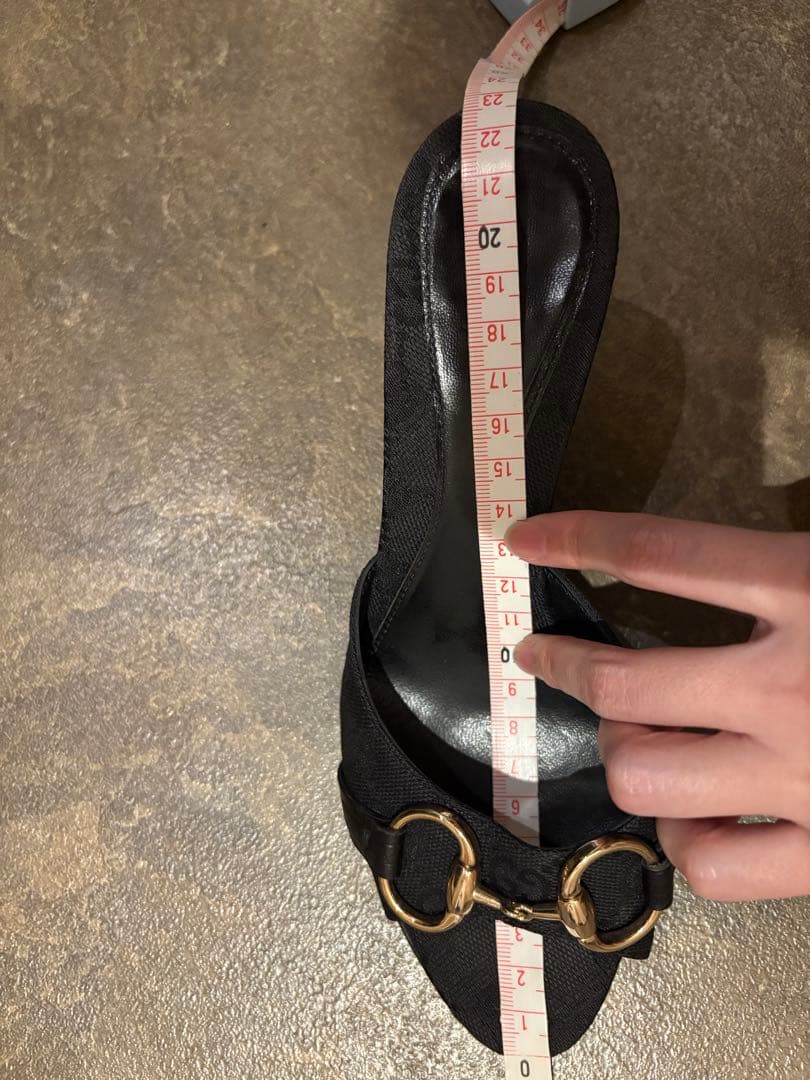 グッチ　ホースビット　サンダル　34