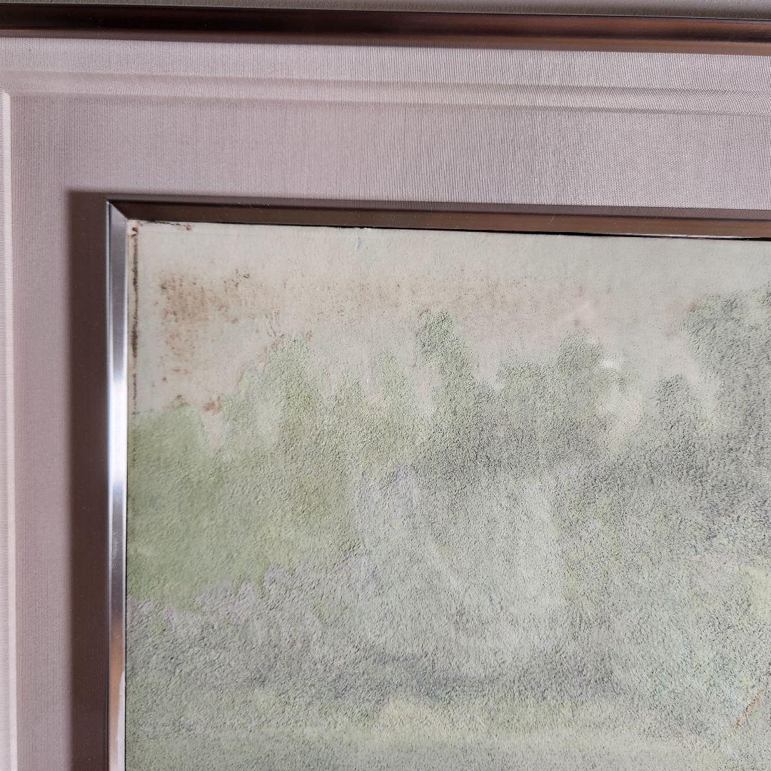 岩倉 壽 【水辺】師:山口 華楊 共シール有り 訳有り