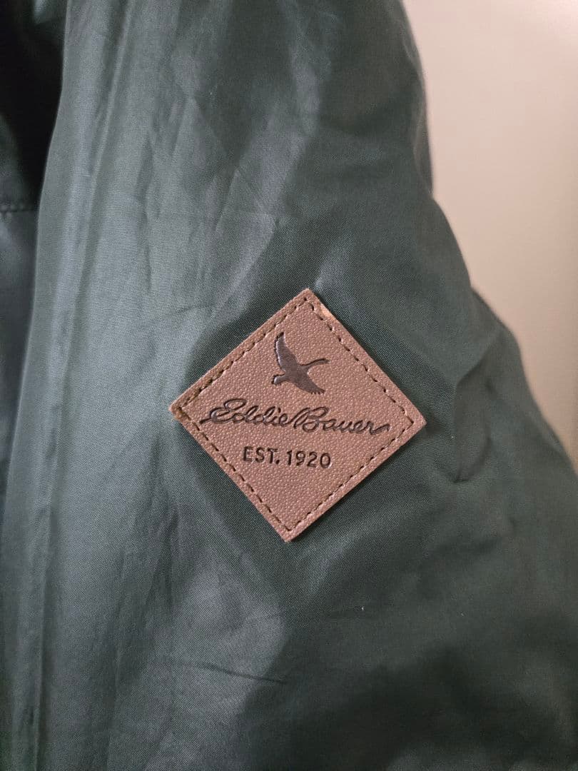 ふ*ー様 美品　エディーバウアー　ダウンジャケット　EB650　リバーシブル　X