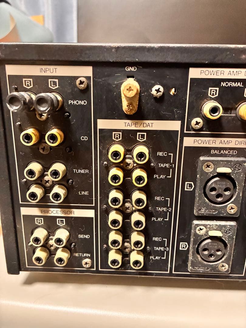 SANSUI サンスイ プリメインアンプ AU-α707i動作品