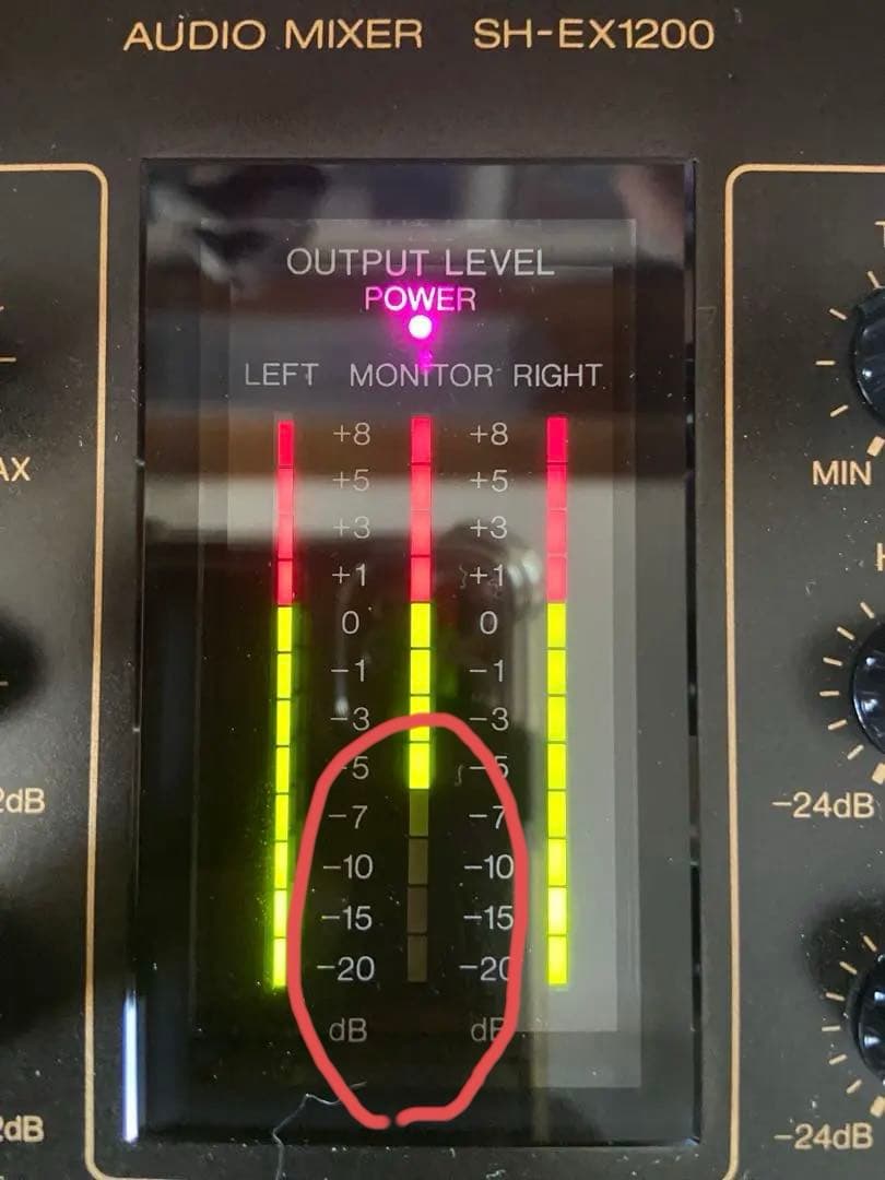 整備済み美品　technics sh-ex1200 DJミキサー