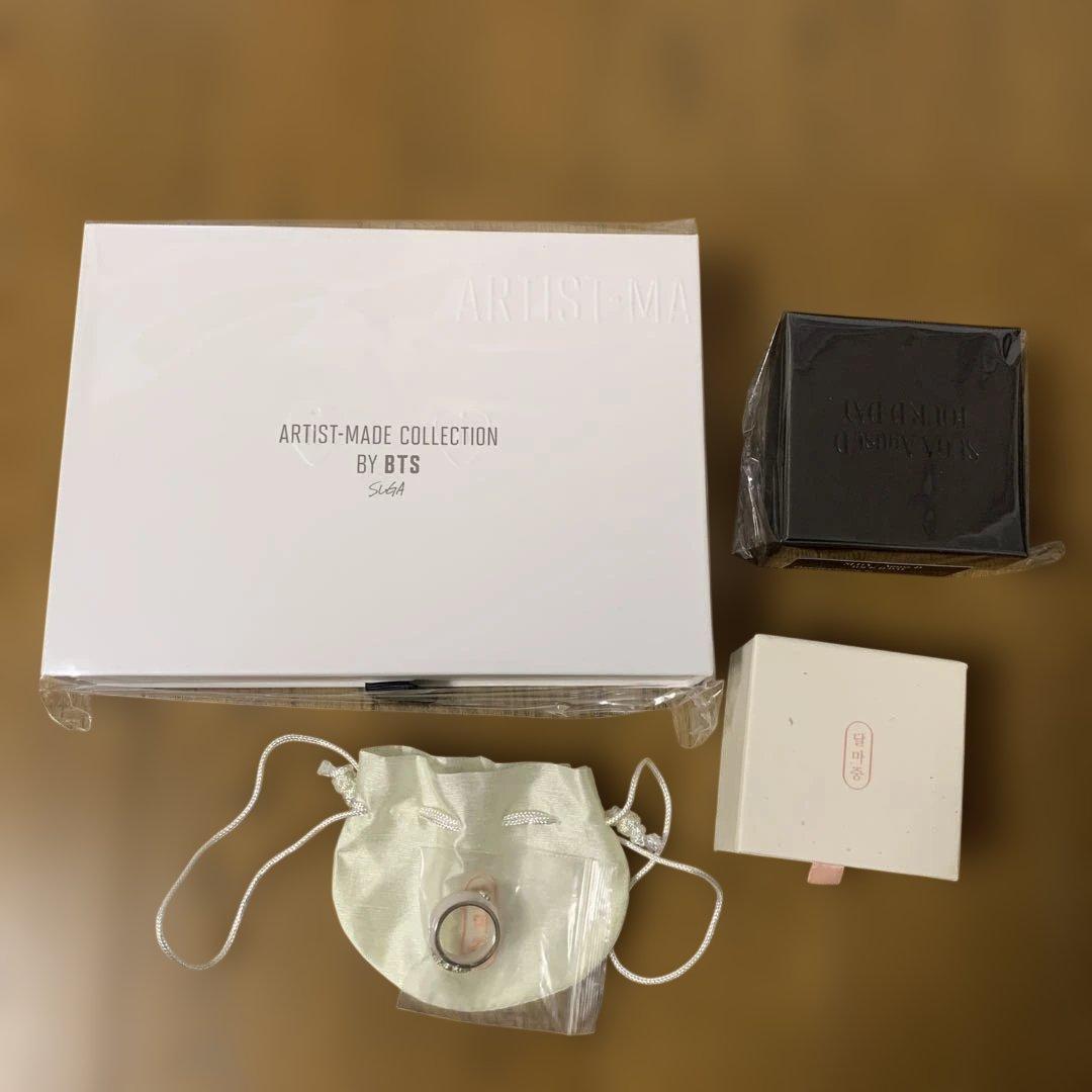 BTS ユンギ　artist made D-DAY ネックレス　ピアス　リング