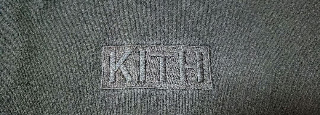 トップス KITH box logo HEAVY WEIGHT CREWNECK
