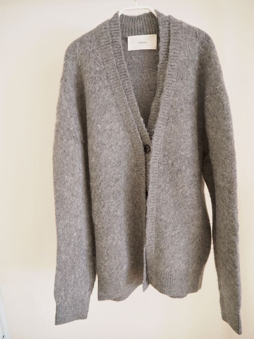 TODAYFUL グレー 長袖カーディガン