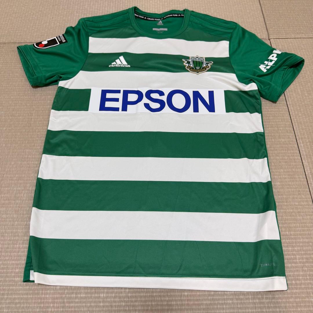 【美品】松本山雅 高崎寛之9番 サッカーシャツ Lサイズ