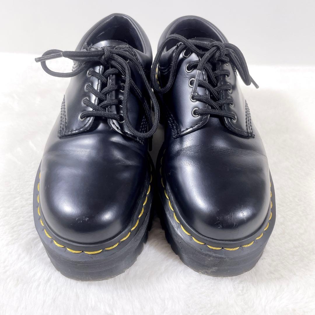 ドクターマーチン 8053 QUAD 厚底5ホール レザーシューズ UK4