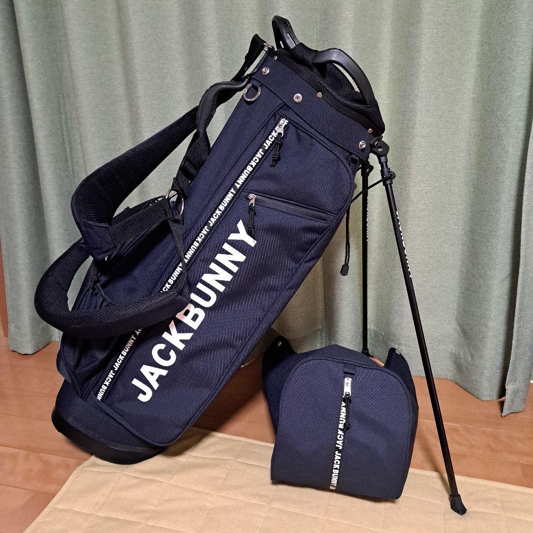 JACKBUNNY軽量スタンド式キャディバッグ。9.5インチ。極美品！