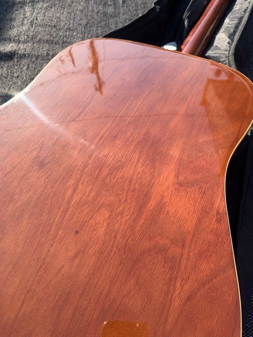 美品ハニービーHONEYBEEアコースティックギターW-15/TS