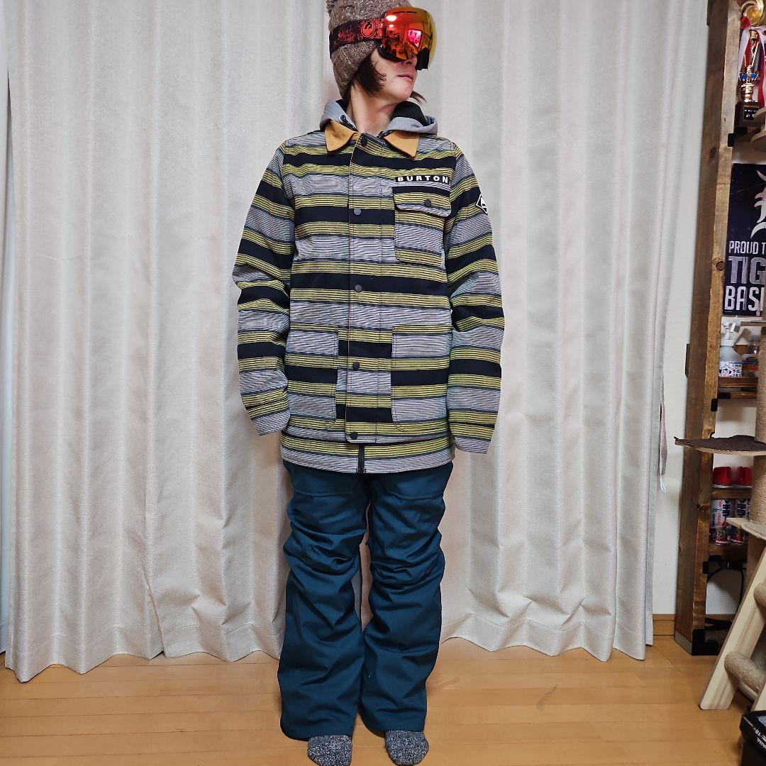 【美品】Burton ウェアー上下セット　レディース　モデル160cm 50kg
