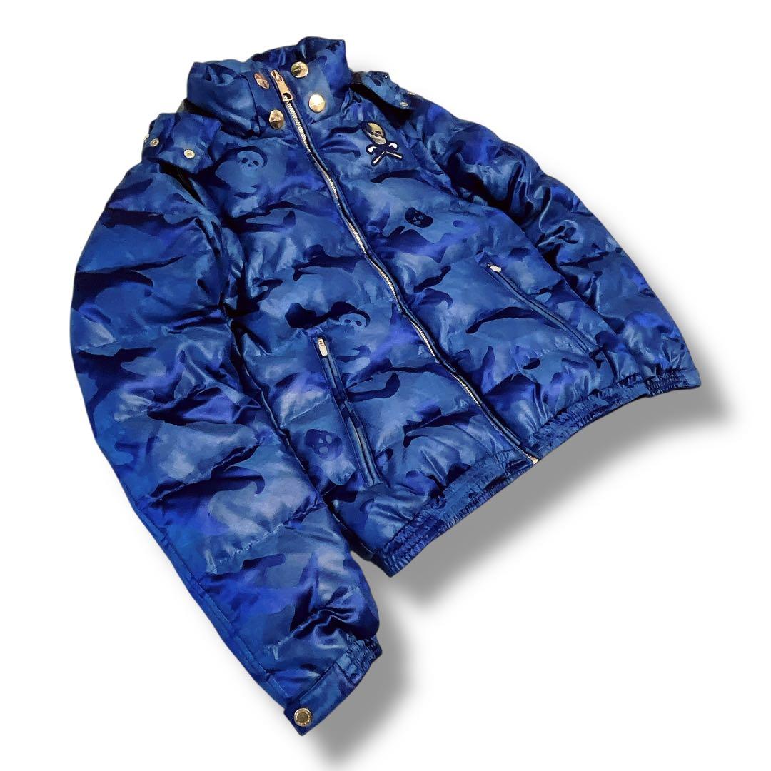 美品✨マークアンドロナ 4way ダウンジャケット ベスト レディース 紺 S