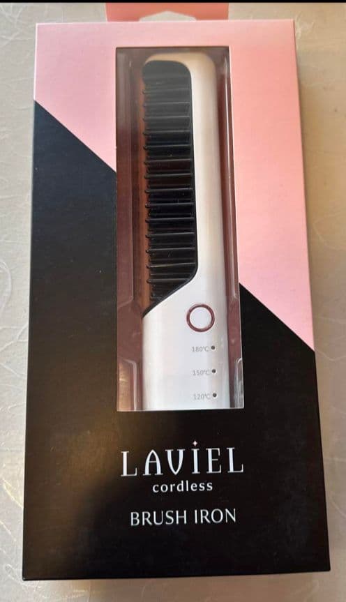 LAVIEL cordless コードレスブラシアイロン