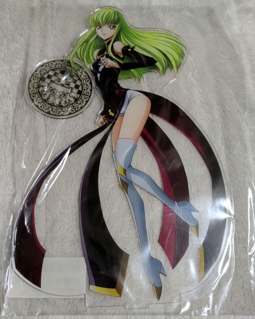 コードギアス 反逆のルルーシュ アクリルフィギュアL C.C. 黒の騎士団Ver