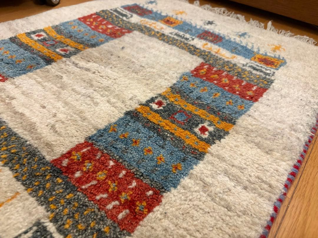 ギャッベ マット ラグ 60×100cm ウール
