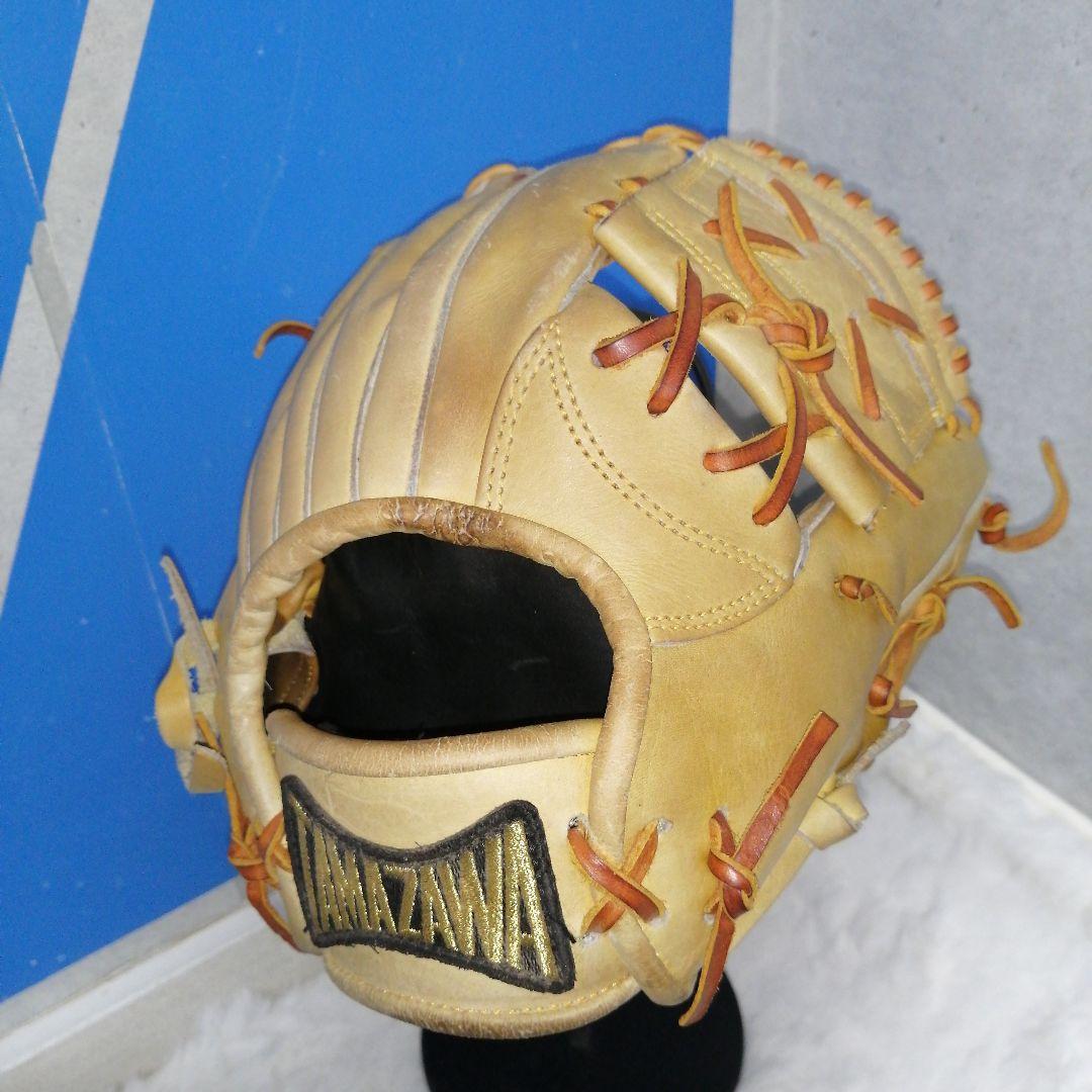 玉澤　TAMAZAWA 内野　グローブ 茶系　軟式　タマザワ