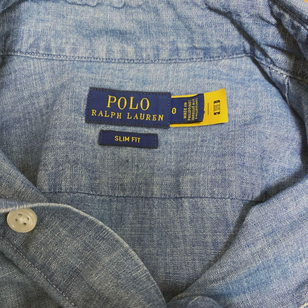 POLO RALPH LAUREN ポロ　スリムフィット　ダンガリーシャツ