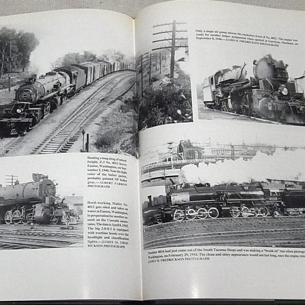 洋書　ノーザン・パシフィック鉄道写真集　クラシック蒸気時代