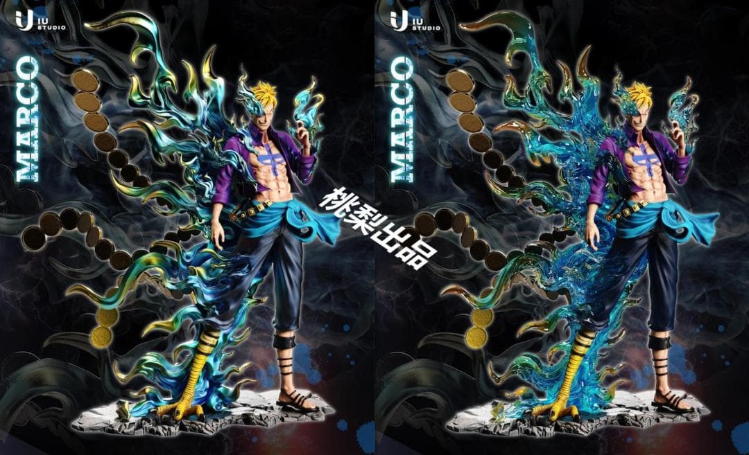 新品未開封 ワンピース　IU　マルコ　ガレージキット ガレキ スタチュー