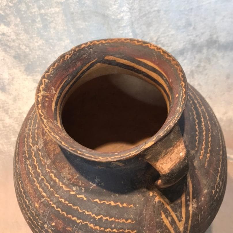 アンダーソン土器　彩陶双耳壺　古代