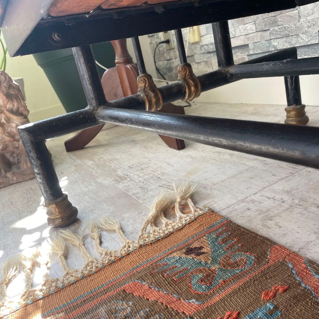 ‼️SALE開催‼️アンティーク　アイアンベンチ　椅子　イギリス