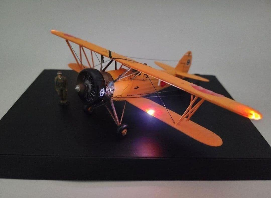 tomoya 九五式中間練習機(赤とんぼ) リアルモーターライズ完成品