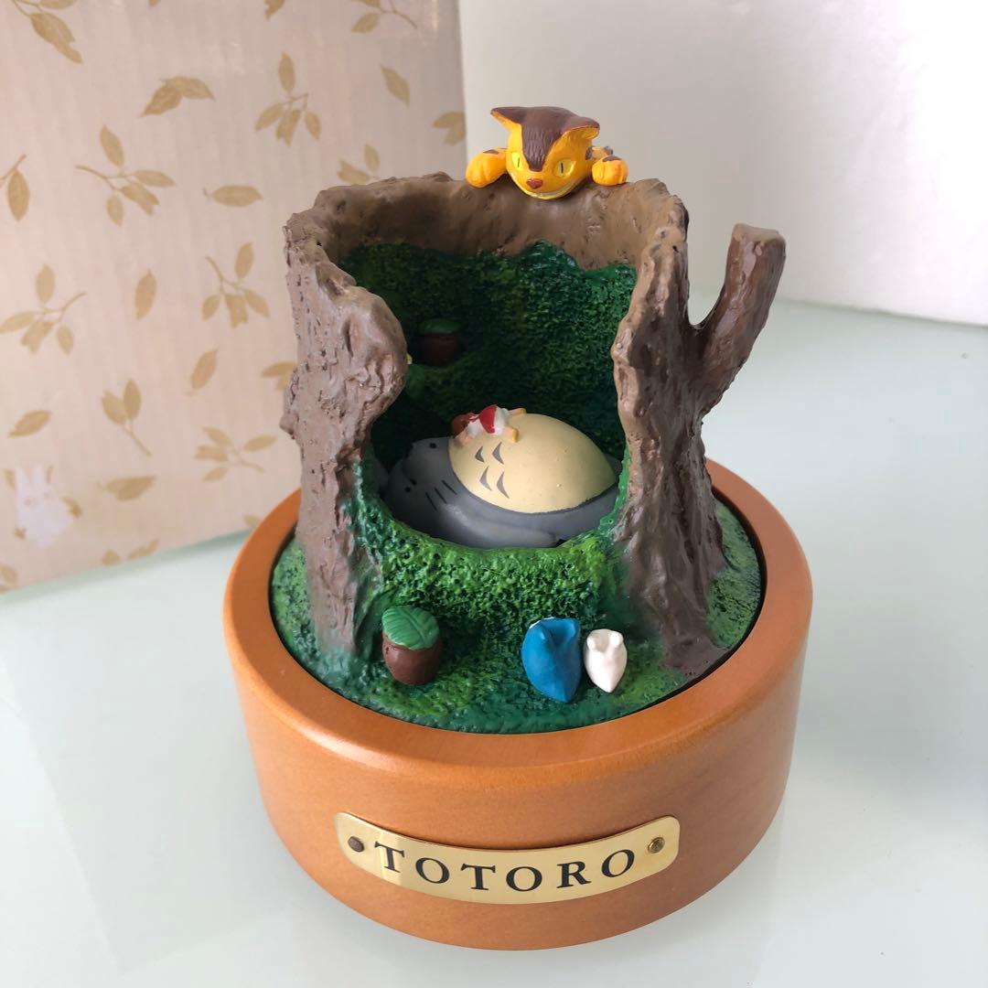 希少！　となりのトトロオルゴール　トトロとメイちゃん　名シーン