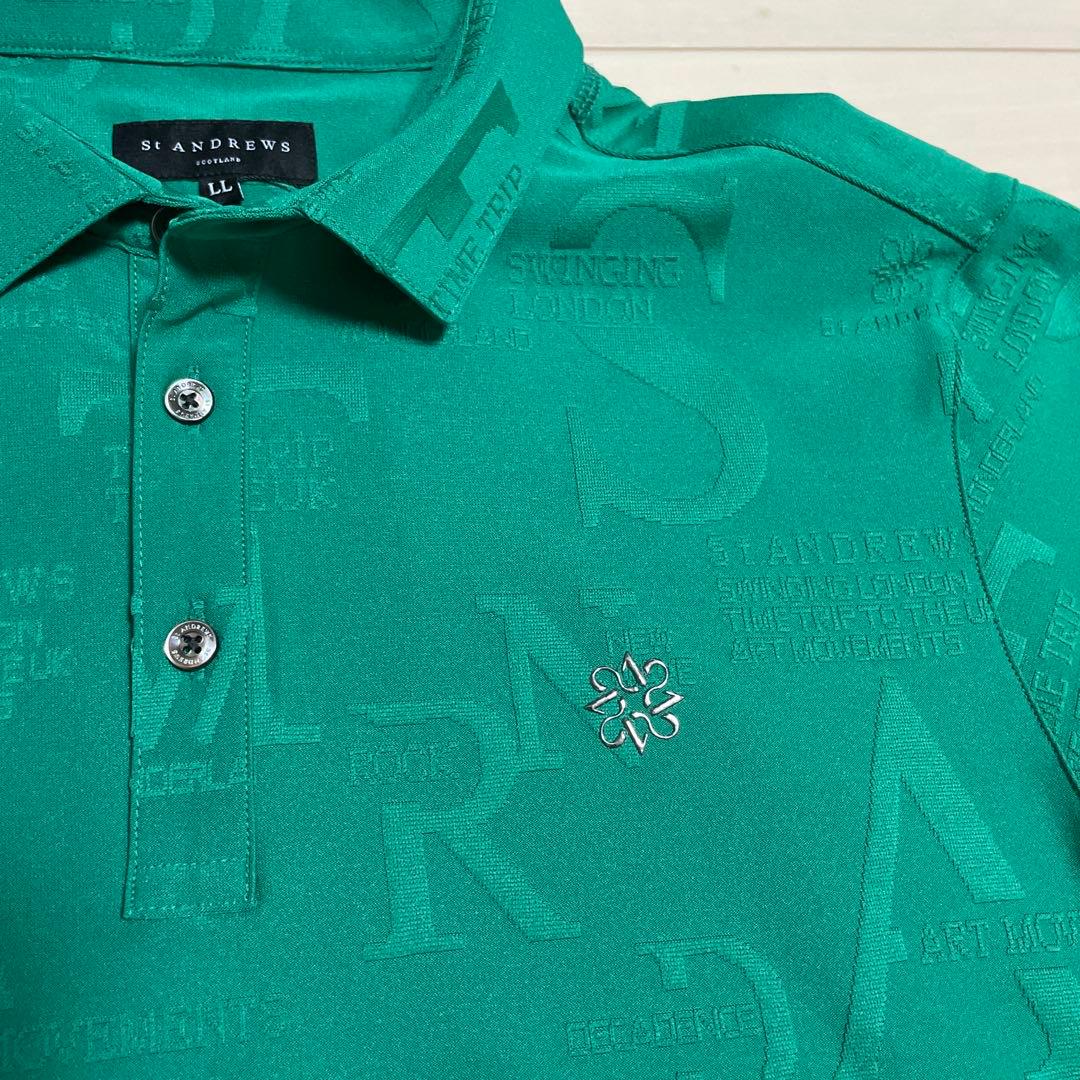 【新品】セントアンドリュース 半袖ポロシャツ LLサイズ