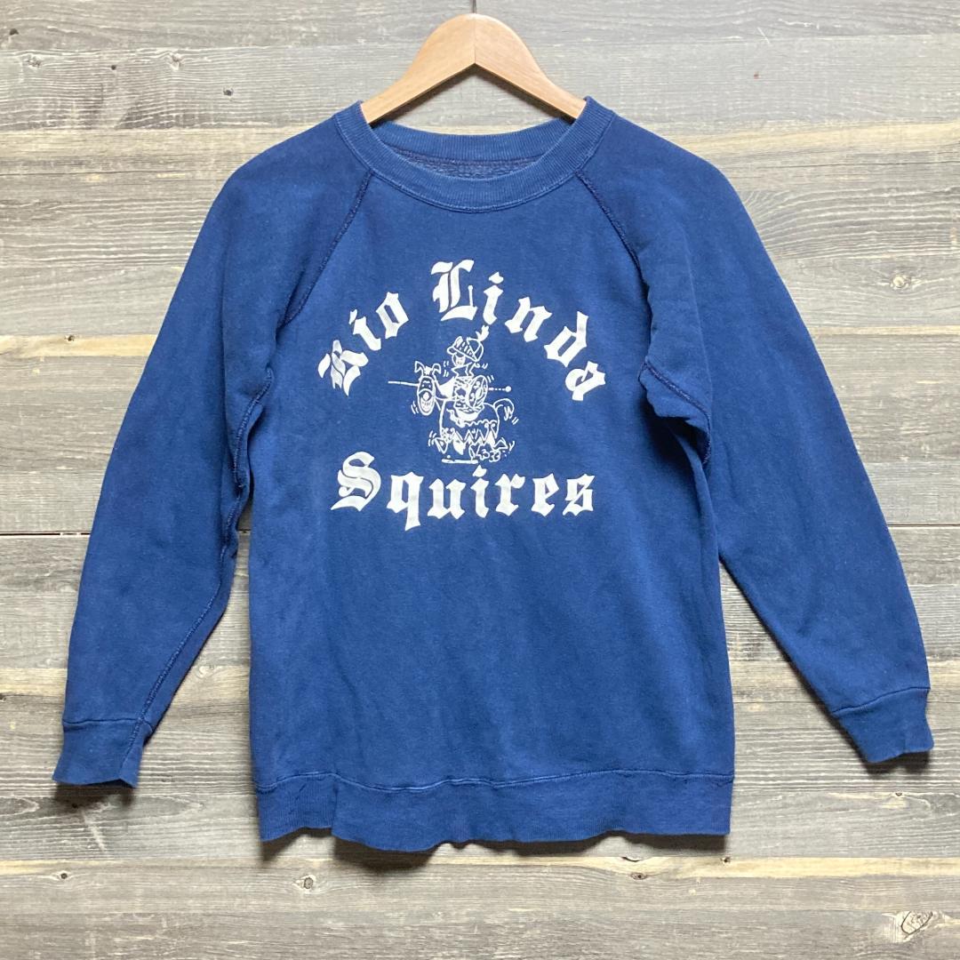 希少★70s80s USA製 脇ガゼット付 ヴィンテージ スウェット 4本針縫