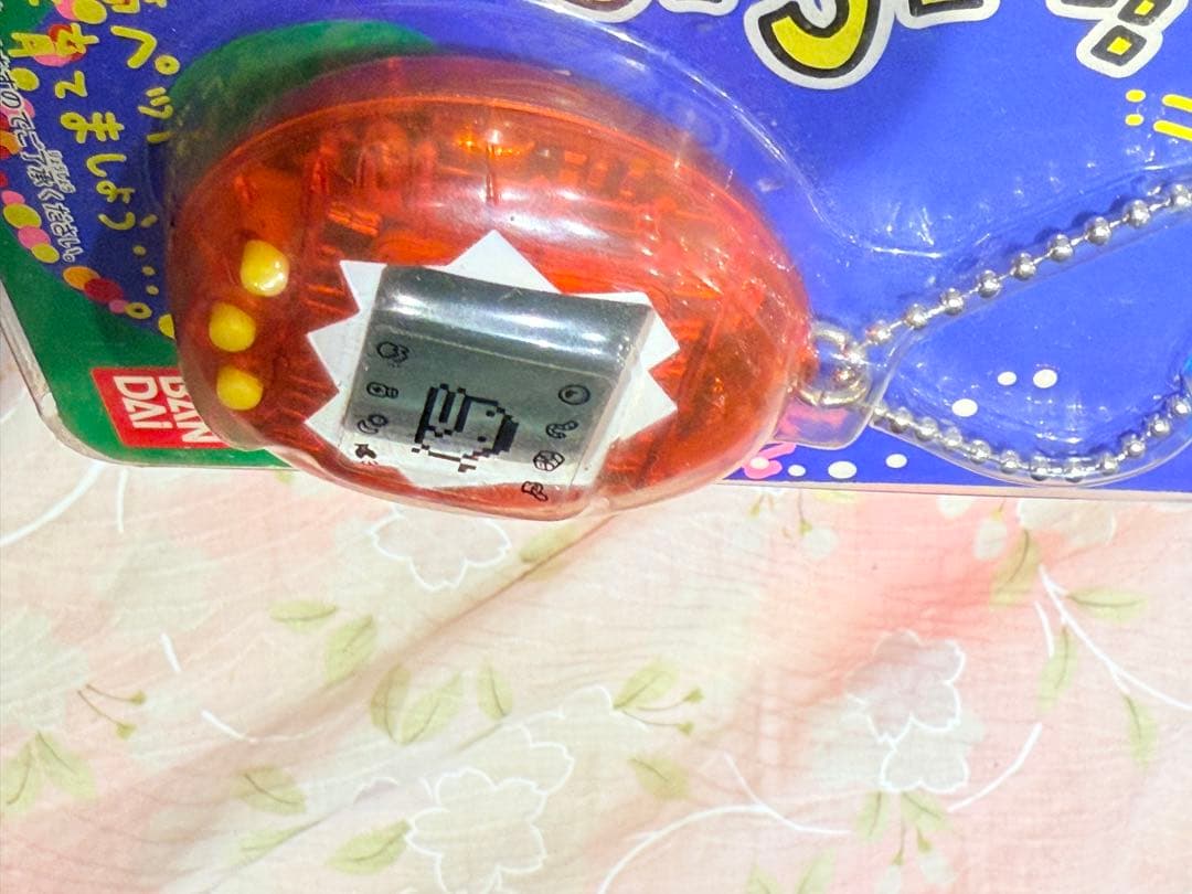 【動作確認済】海で発見！！たまごっち 透明(こはく)