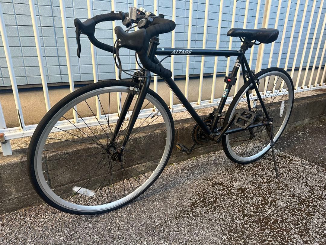 ALTAGEクロスバイク ブラック