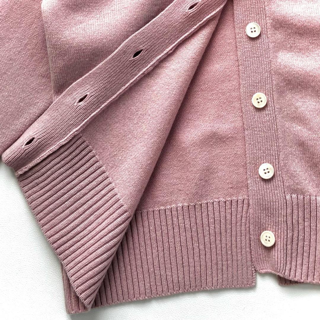 ノーリーズ NOLLEY’S カシミヤ ブレンド Vネック カーディガン