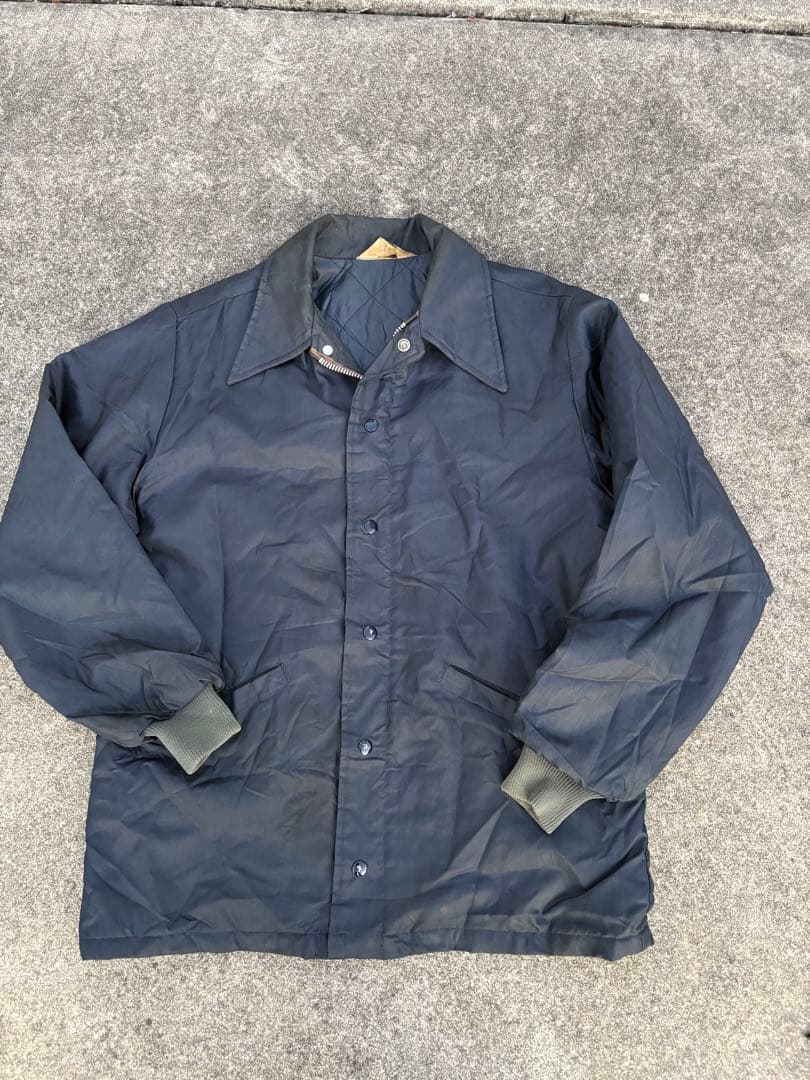 オフィシャル　チャンピオンプラグ　PLUGS コーチジャケット　80s ハーレー