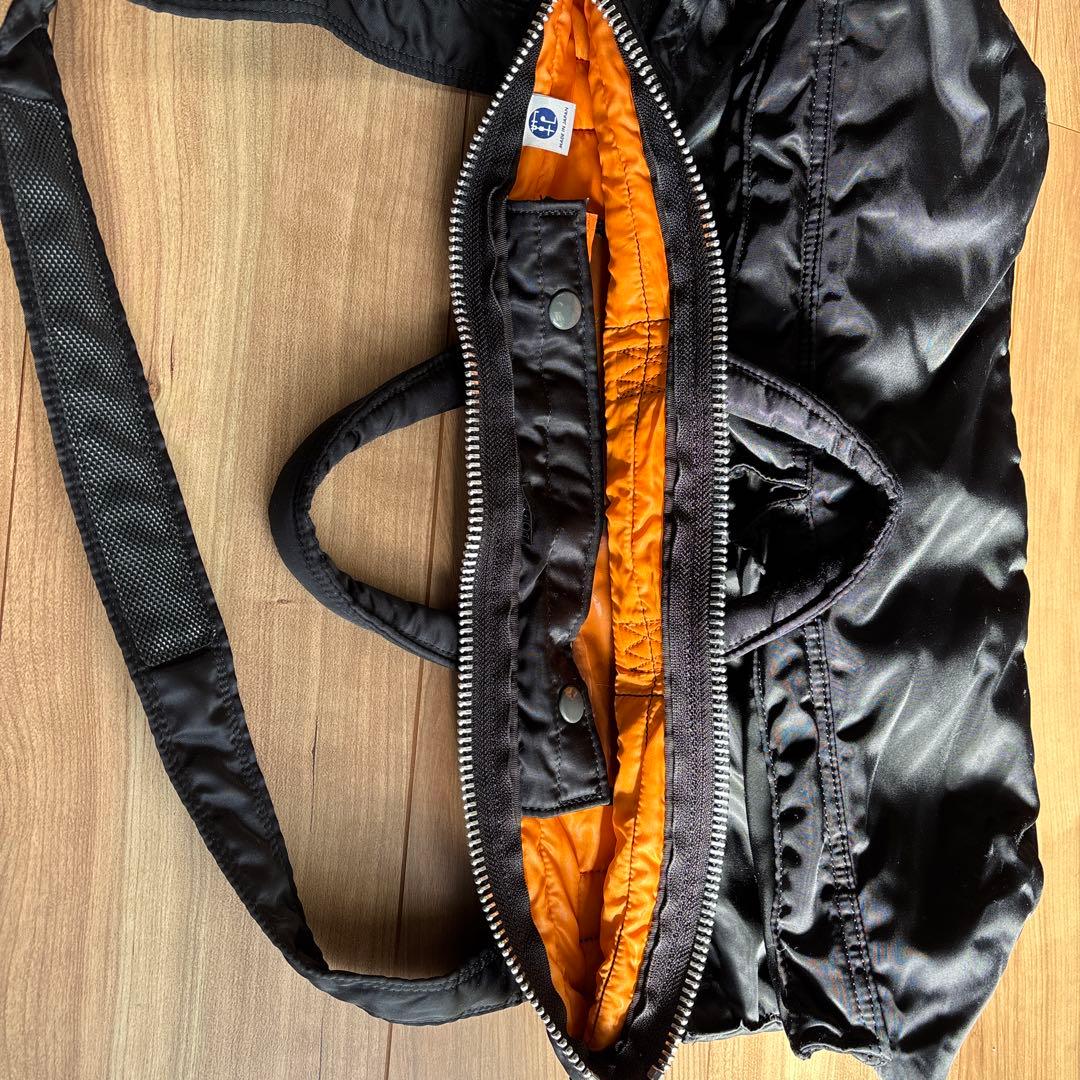 PORTER TANKER ブラック ヘルメットバック