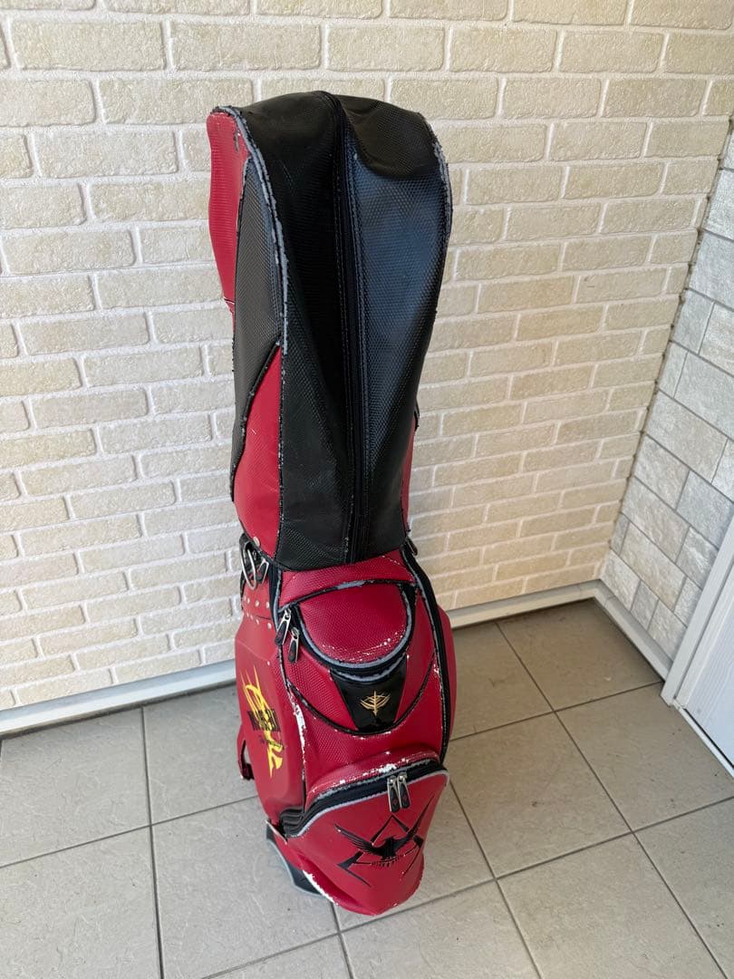 ガンダム MS-06S ZAKUⅡ シャア専用ザク　ゴルフ用キャディバッグ