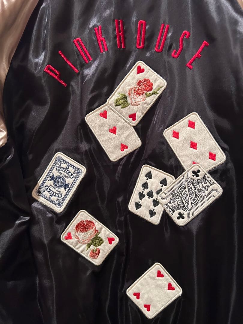 PINK HOUSE アリス柄スカジャン