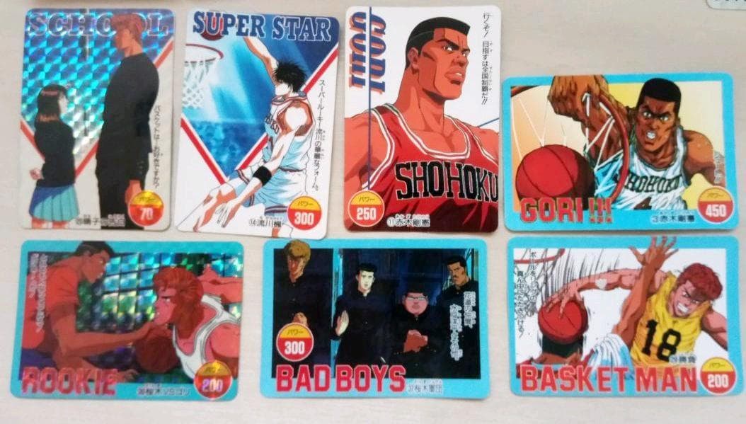 SLAM DUNK スラムダンクカード　バンダイ9枚 アマダ7枚 計16枚