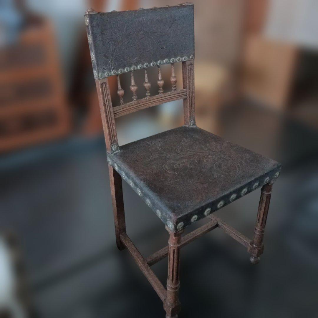 アンティーク　フランス木製チェア