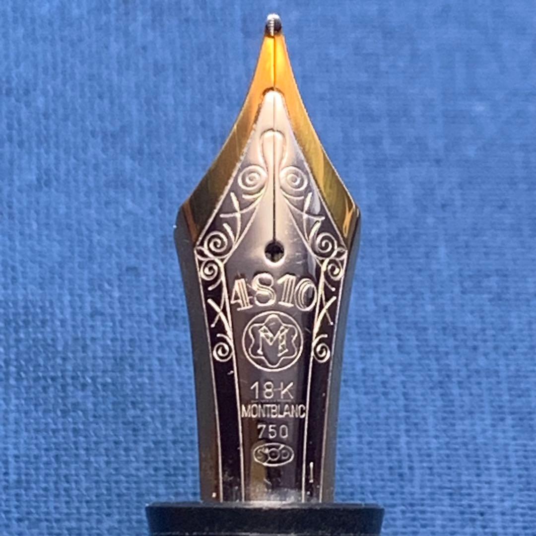 【希少良品】モンブラン 149 18K M 中白 エボ芯 マイスターシュテュック