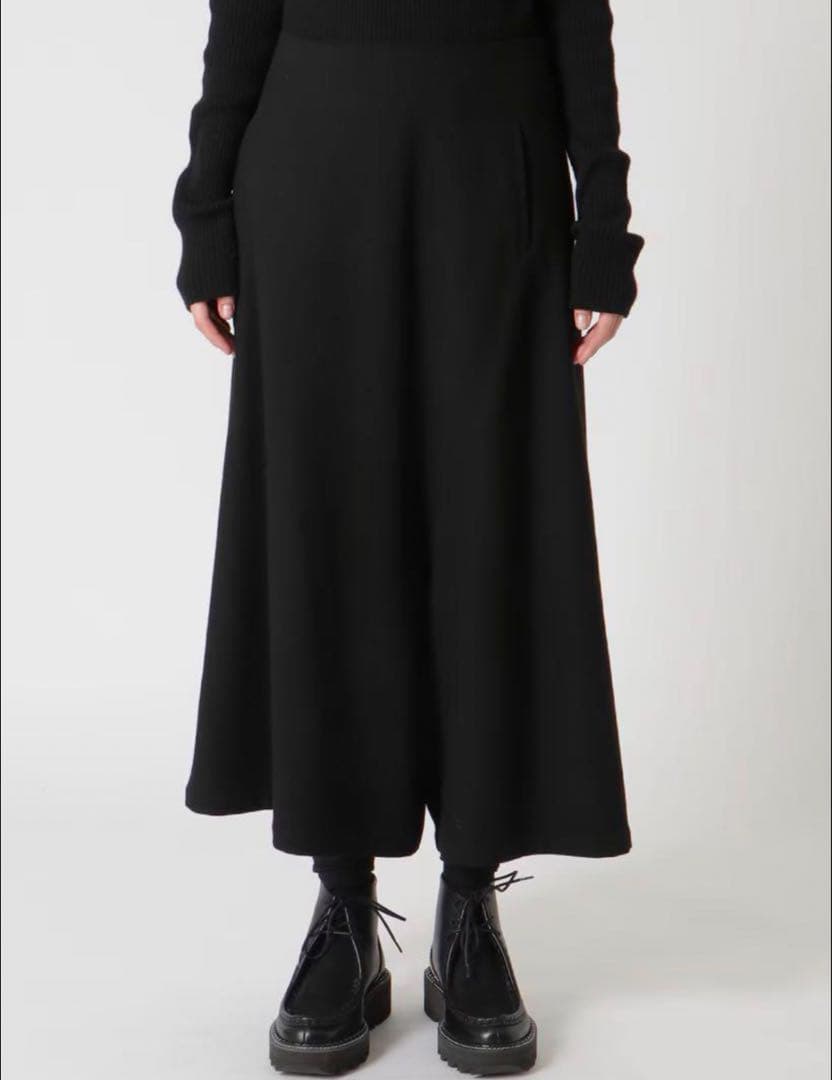 Y's WOOL FLANNEL SKIRT-PANTS ウールスカンツ 02